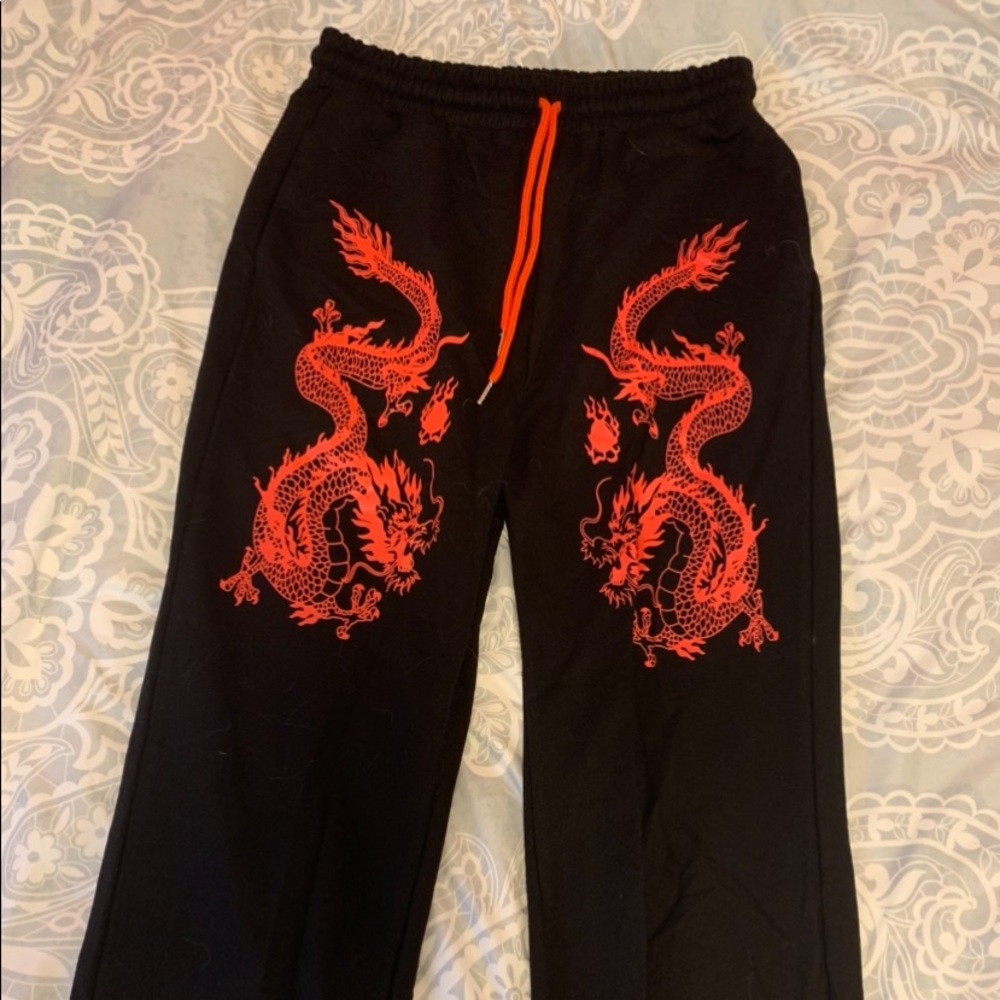 Red Dragon DrawString Sweatpants